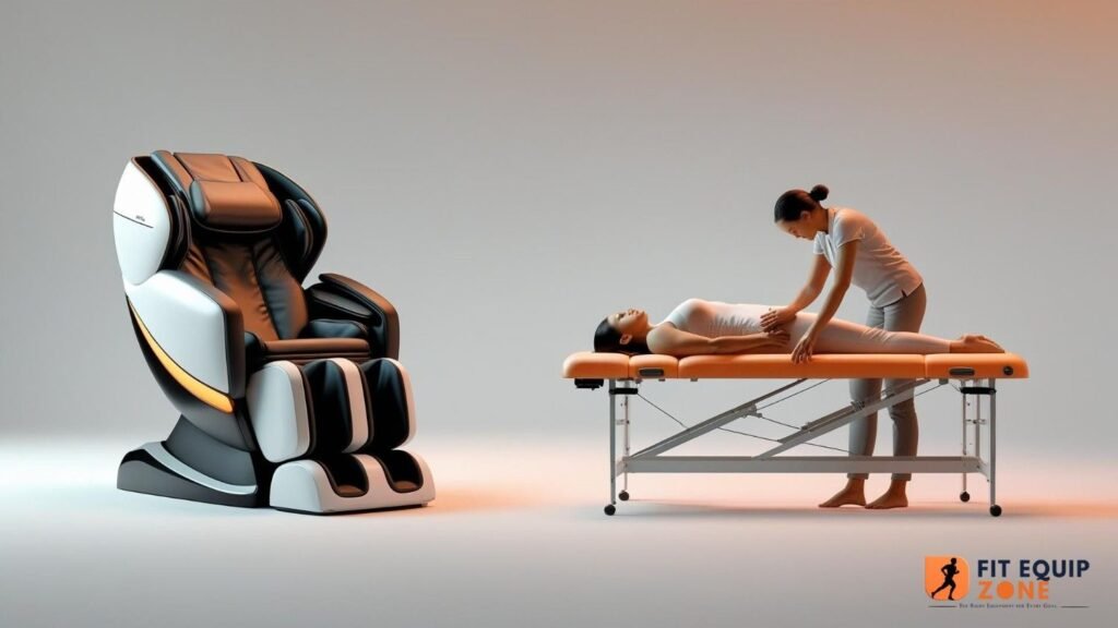 Human vs Massage chair